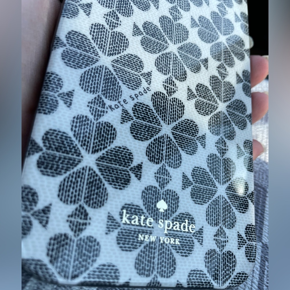 Brand New with box - Kate Spade Monogram Clover Pattern Phone Case